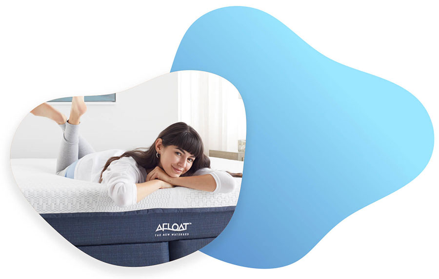 Afloat waterbeds rashape themselves do support the contours of your body.